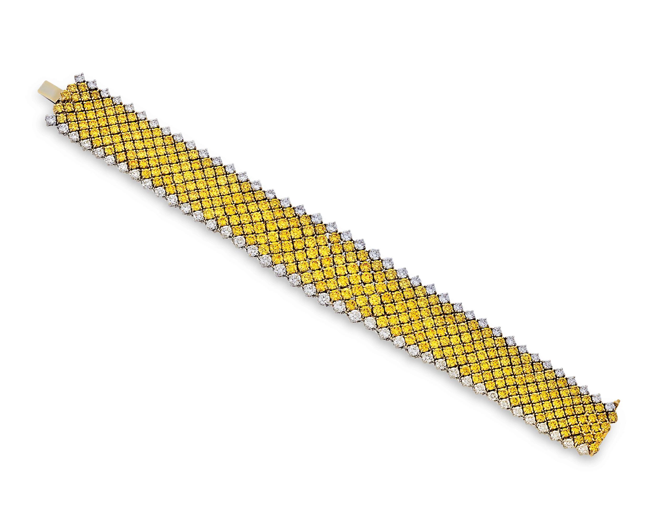 LEGACY 50 Karat Fancy Yellow natürliche Diamanten (Zeitgenössisch) im Angebot