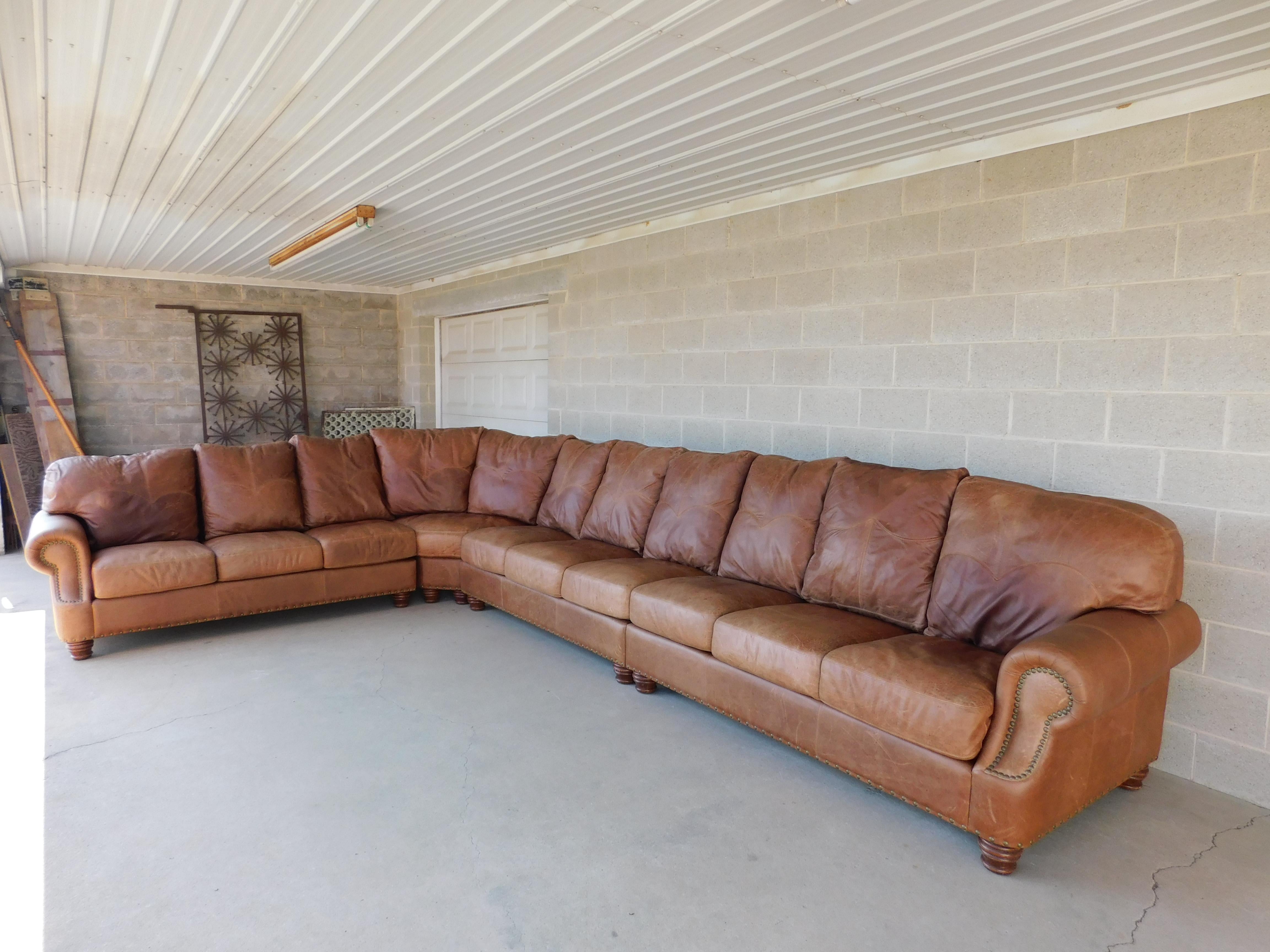 legacy leather sofa