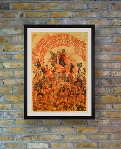 "Legalise Cannabis" Original Vintage Poster by Martin Sharp, British, 1967