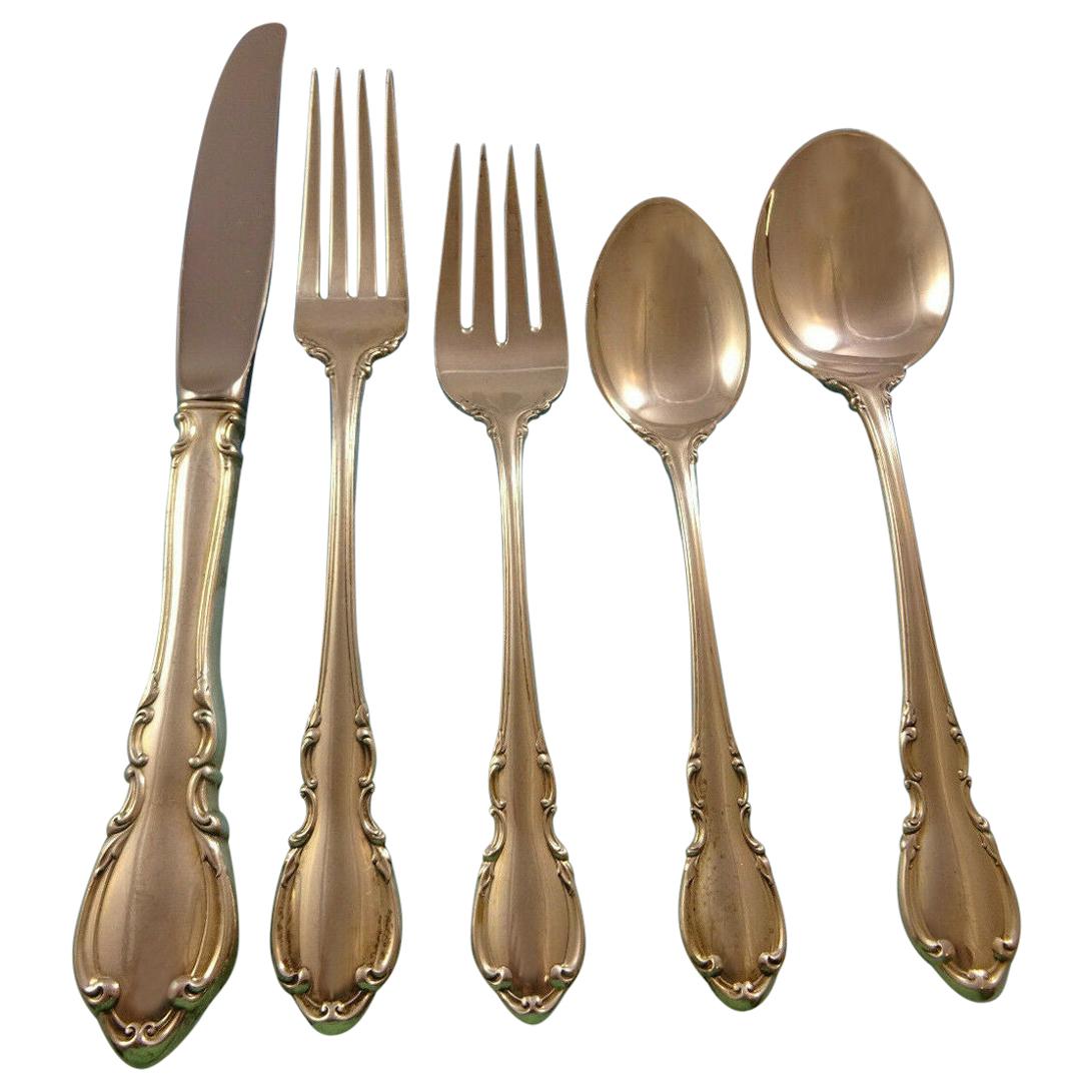 Legato by Towle Sterling Silver Flatware Service for 8 Set 40 Pieces For Sale