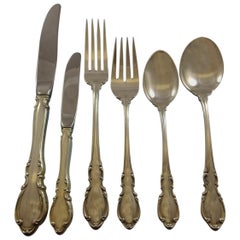 Legato by Towle Sterling Silver Flatware Set for 12 Service 82 Pieces