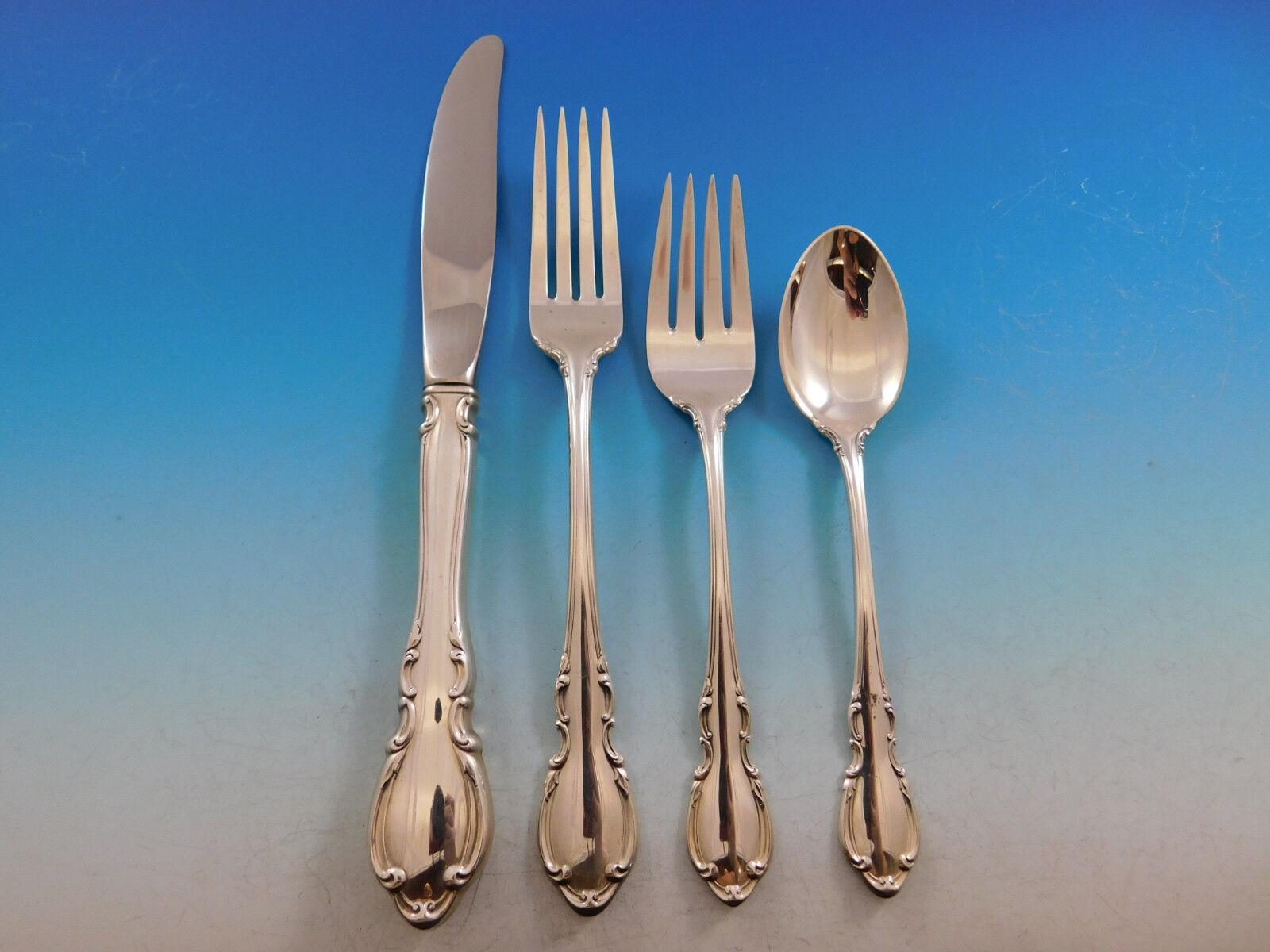 Legato by Towle Juego de Cubiertos de Plata de Ley para 8 Servicios 48 piezas en Excelente estado para la venta en Big Bend, WI