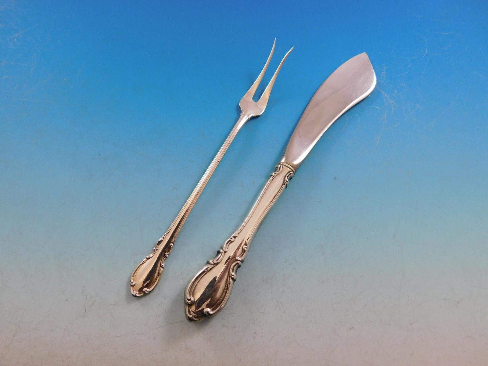 Legato by Towle Juego de Cubiertos de Plata de Ley para 8 Servicio de 48 Piezas con Baúl en venta 5