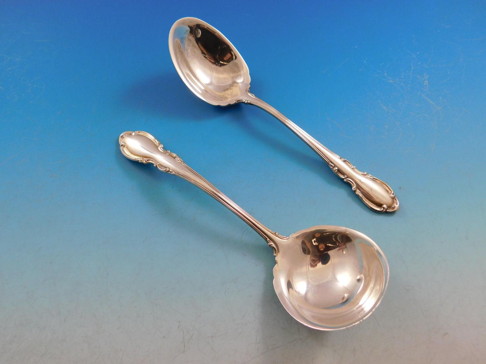Legato by Towle Juego de Cubiertos de Plata de Ley para 8 Servicio de 48 Piezas con Baúl en venta 4