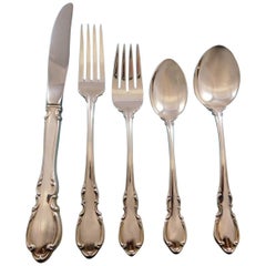 Legato by Towle Sterling Silver Flatware Set for 8 Service 48 Pieces with Chest