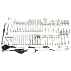 Legato Sterling Silver Traditional & Elegant, Towle Service 8 and Serving Pieces