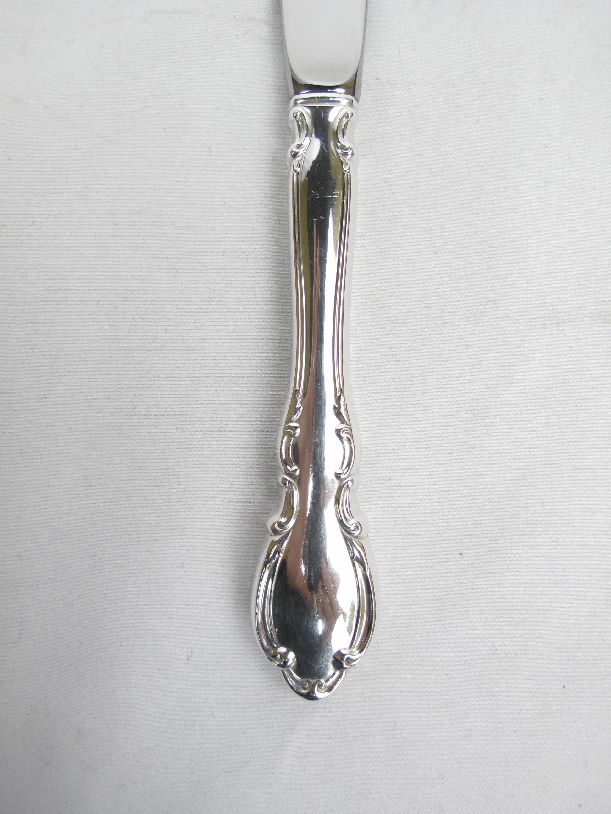 Legato Sterling Silver Traditional & Elegant, Towle Service 8 and Serving Pieces For Sale 1