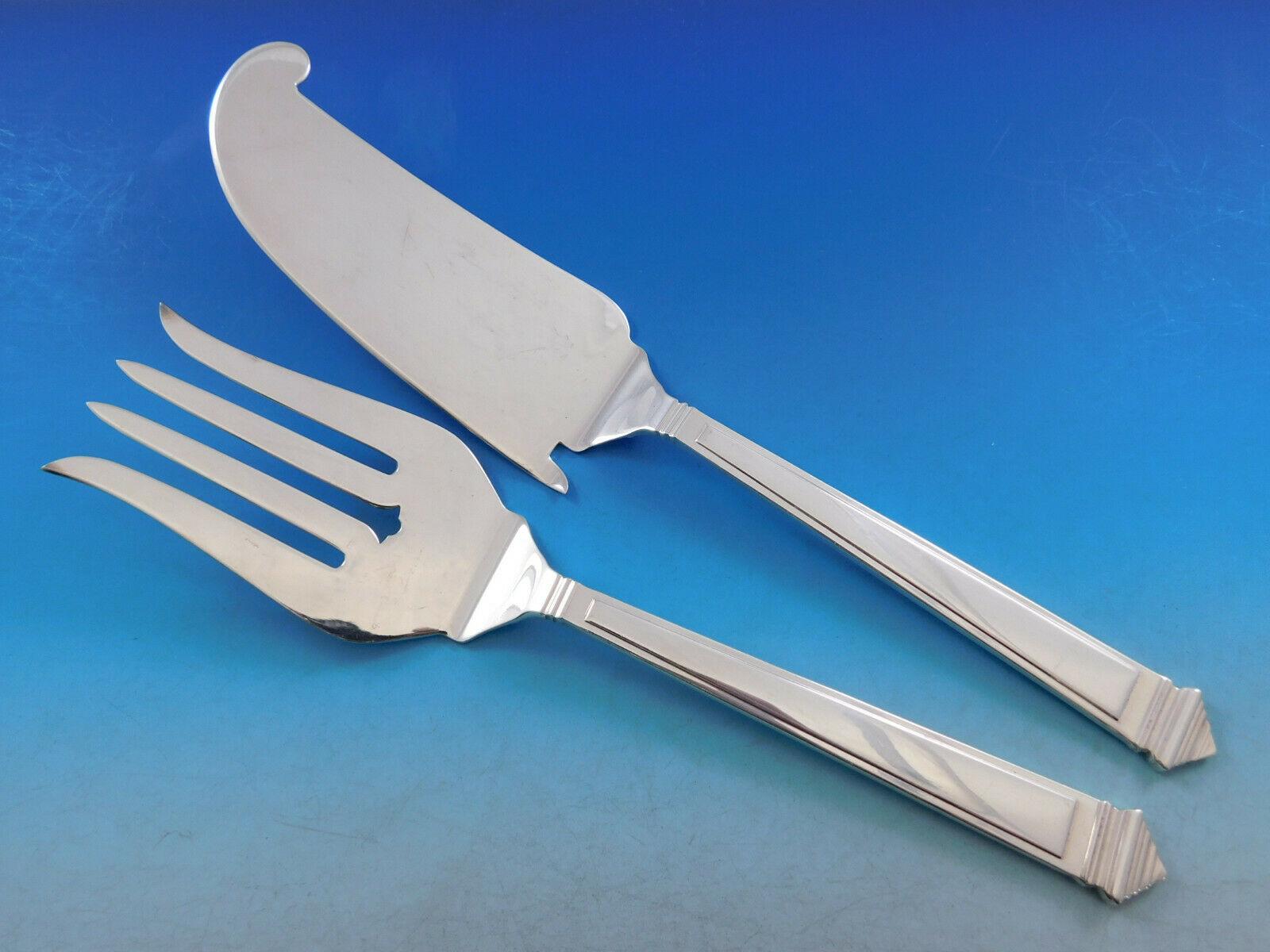 Legend by Fortunoff Italy Sterling Silver Flatware Set Service Dinner