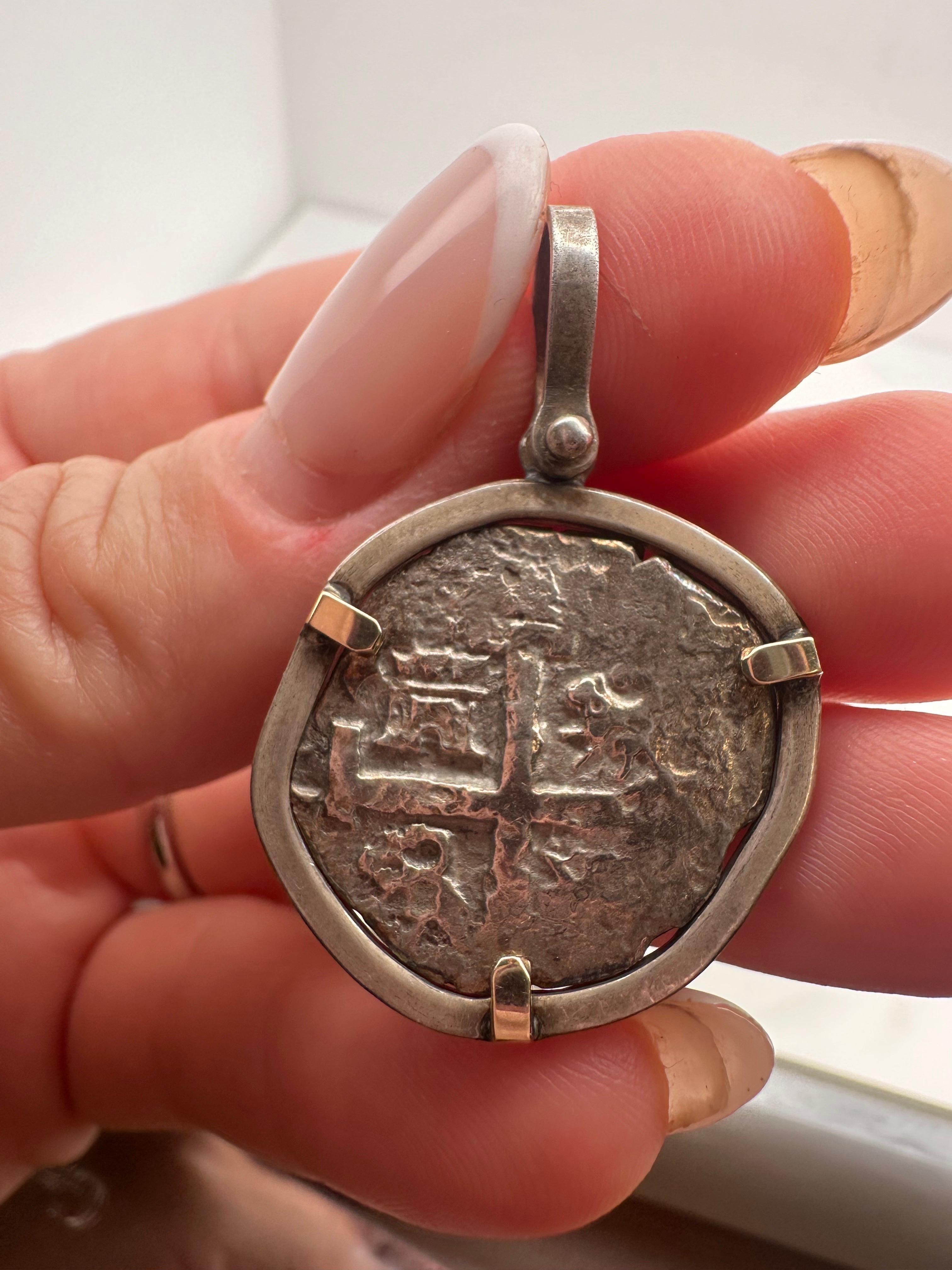 Legendäre Atocha- Münze Mel Fishers Münze authentisch, nicht Reproduktion im Angebot 2