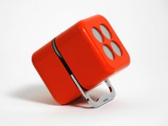 Legendary cube radio by Dario & Mario Bellini for Siemens 1968  RK 501 Alpha 2