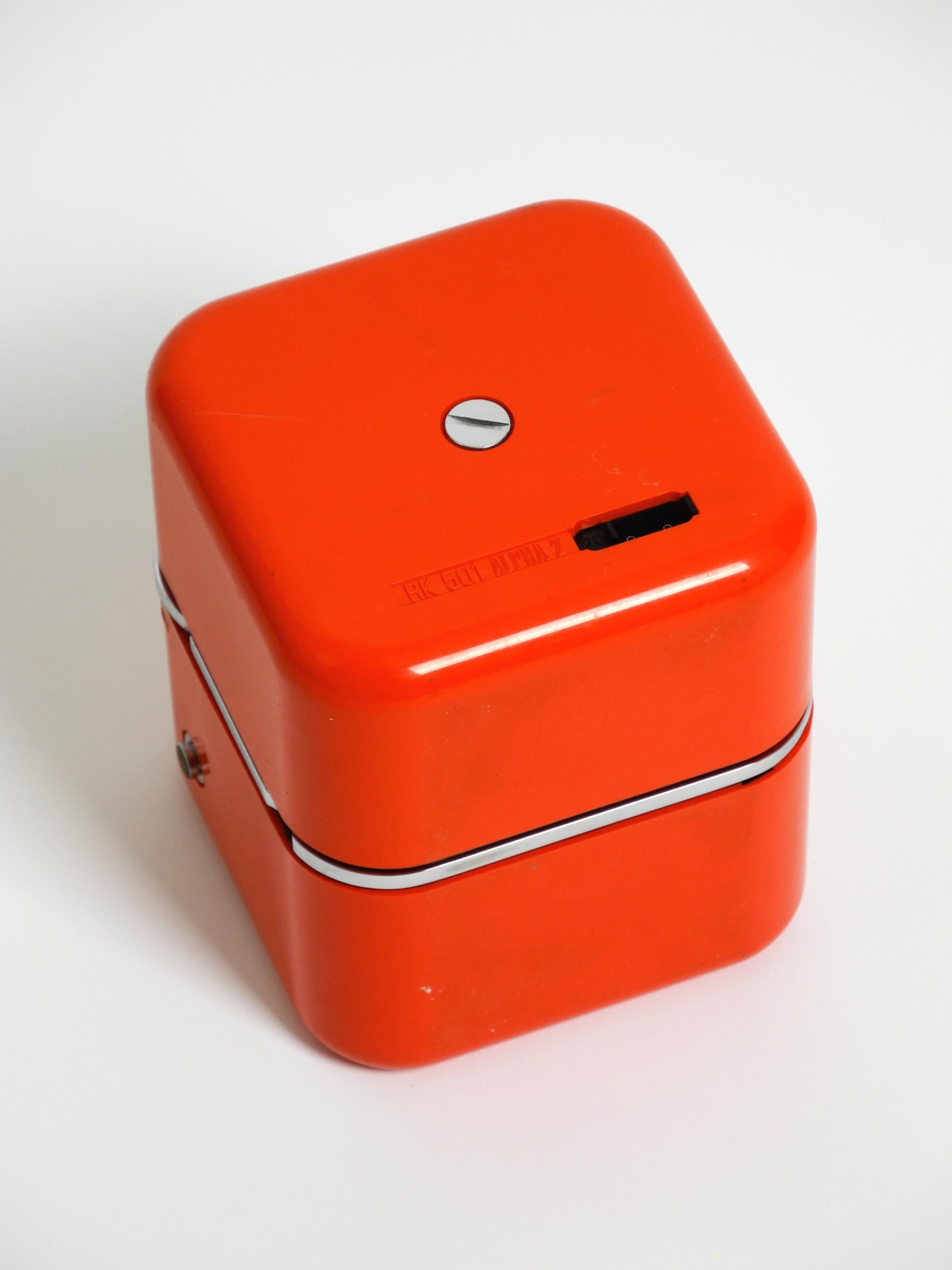 Radio cubo legendaria de Dario & Mario Bellini para Siemens 1968  RK 501 Alfa 2 en venta 1