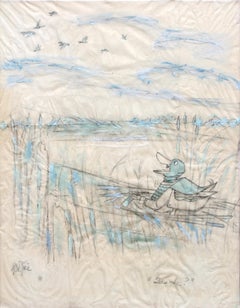 George Price Legendary New Yorker Cartoonist  "Quack" Original Drawing