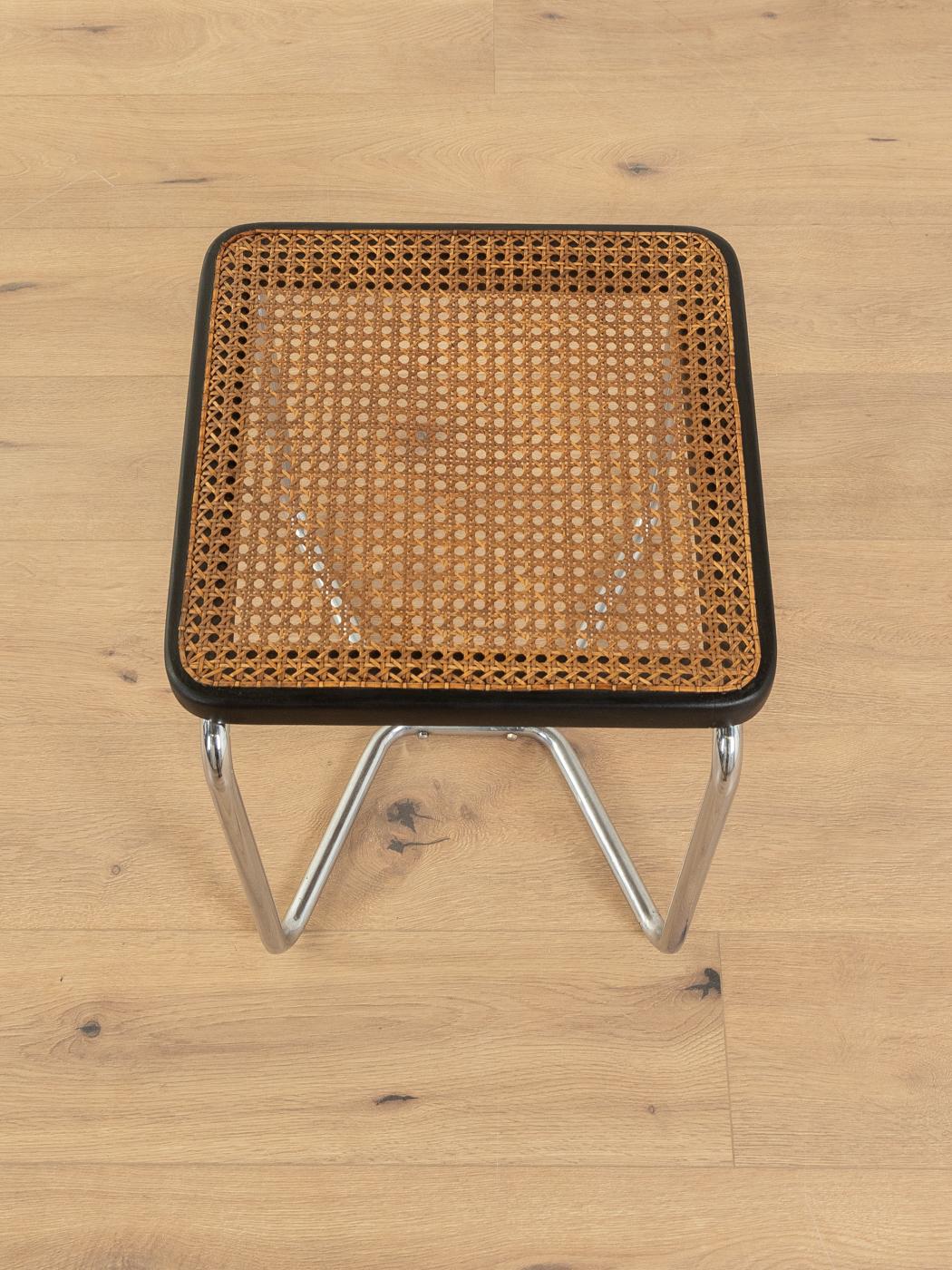 Early 20th Century Legendary tubular steel stool, model B 56, Marcel Breuer for Thonet