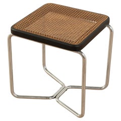 Legendary tubular steel stool, model B 56, Marcel Breuer for Thonet
