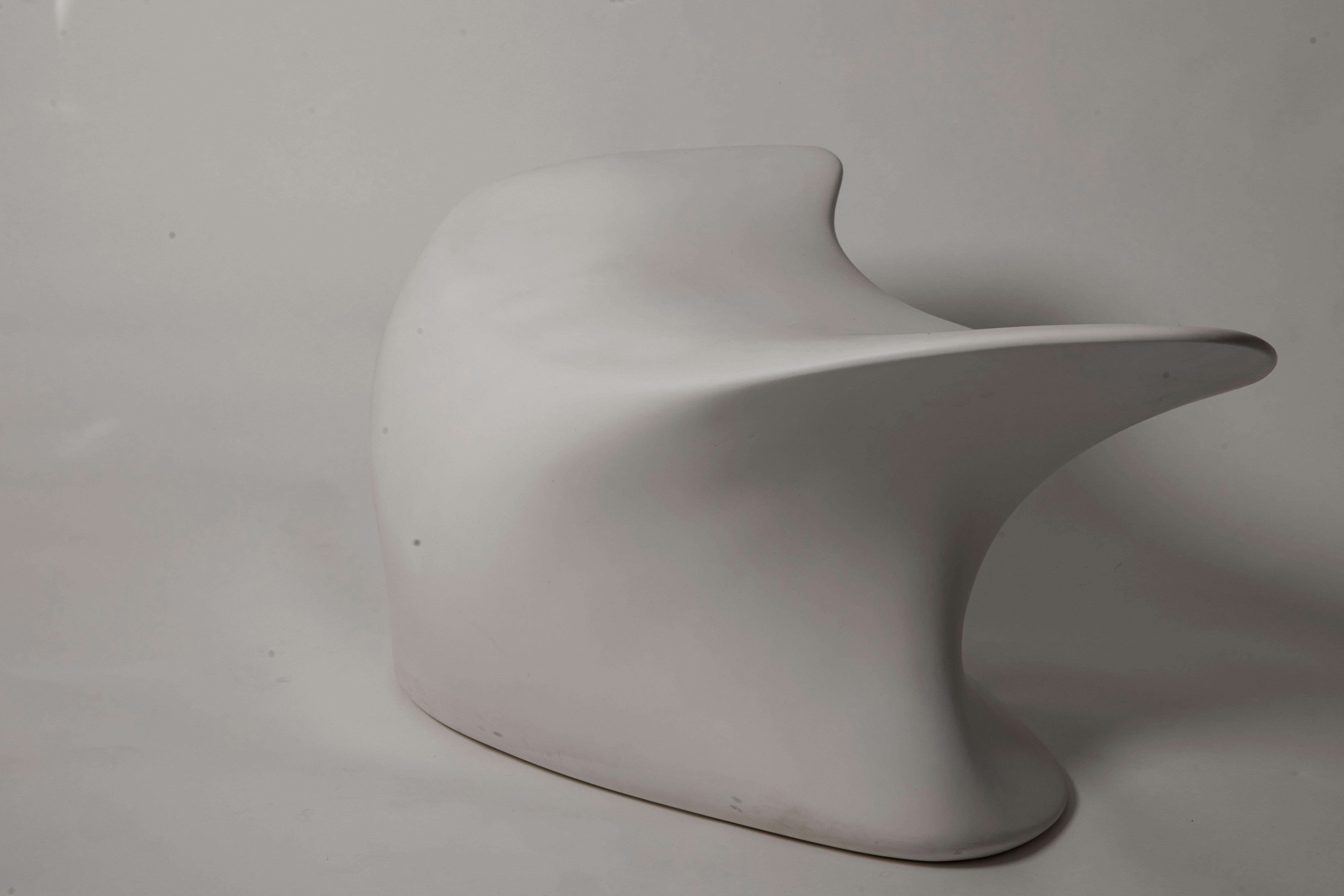 British Legendary Zaha Hadid Sculptural Nekton Stool For Sale