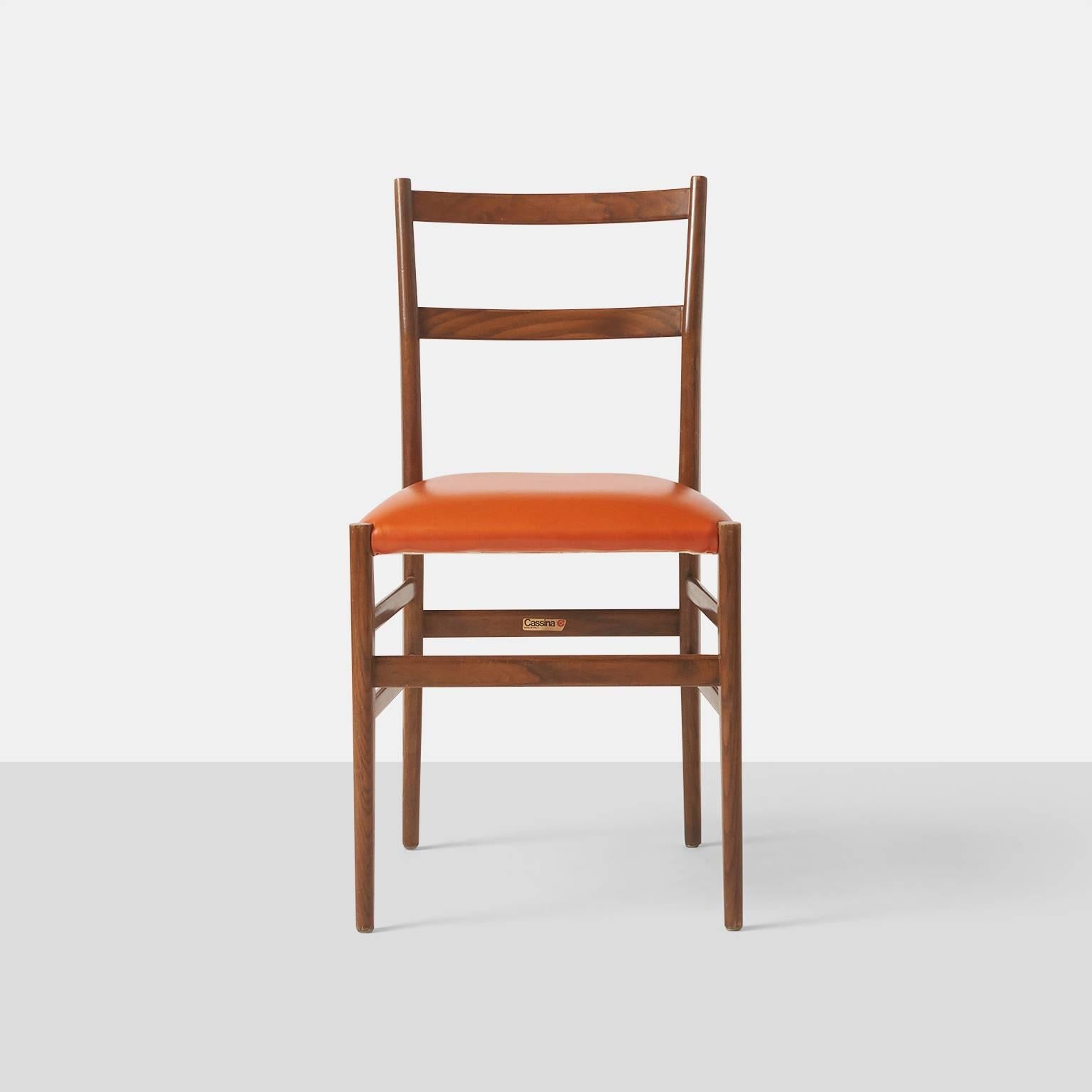 Italian Leggera Chairs by Gio Ponti for Cassina