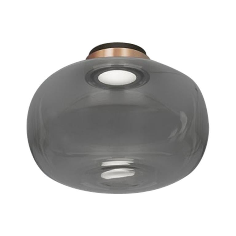 Legier Ceiling Diffusor Lamp Blown Glass Murano Inspired Design by Corrado Dotti For Sale