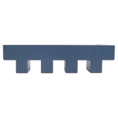 Panchina Lego con vano portaoggetti, Blu Ombra