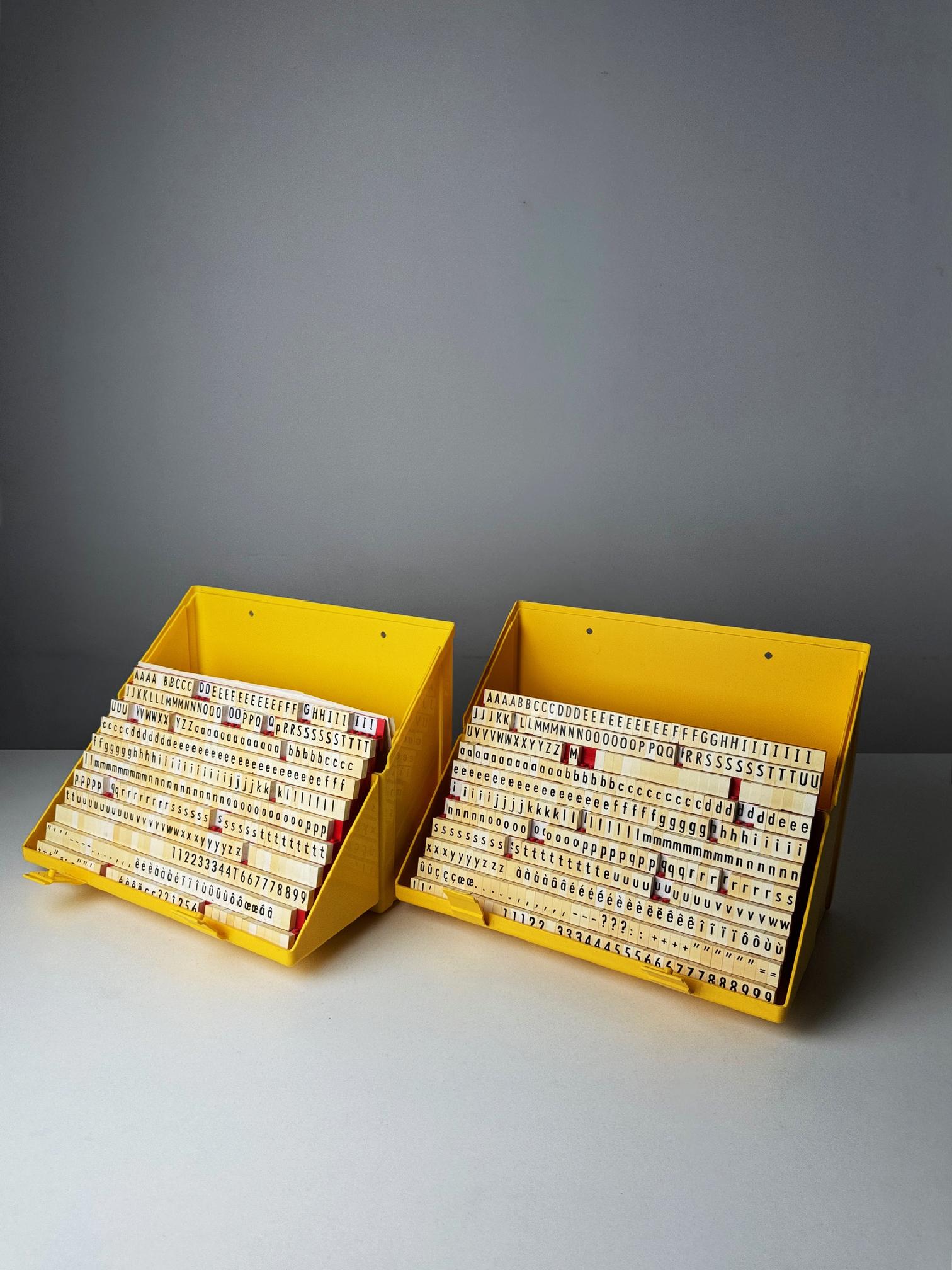 LEGO DACTA 9550: Typesetters Shop, Setzkasten, Sammlerstück aus den 90er Jahren im Angebot 2