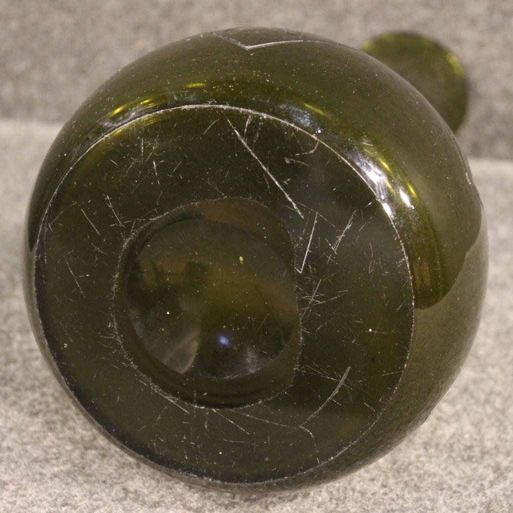 Vase Art Déco français en verre vert Legras 20ème siècle:: 1920 en vente 4