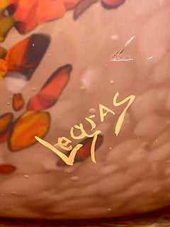 LEGRAS - Ball Vase With Polylobed Neck