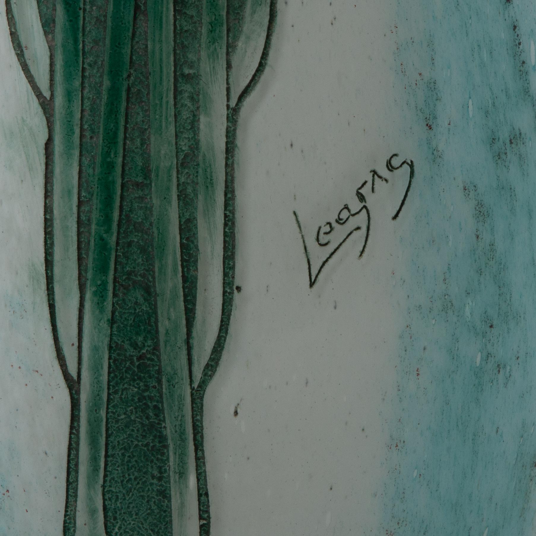 Art Deco Legras Cameo Glass Vase