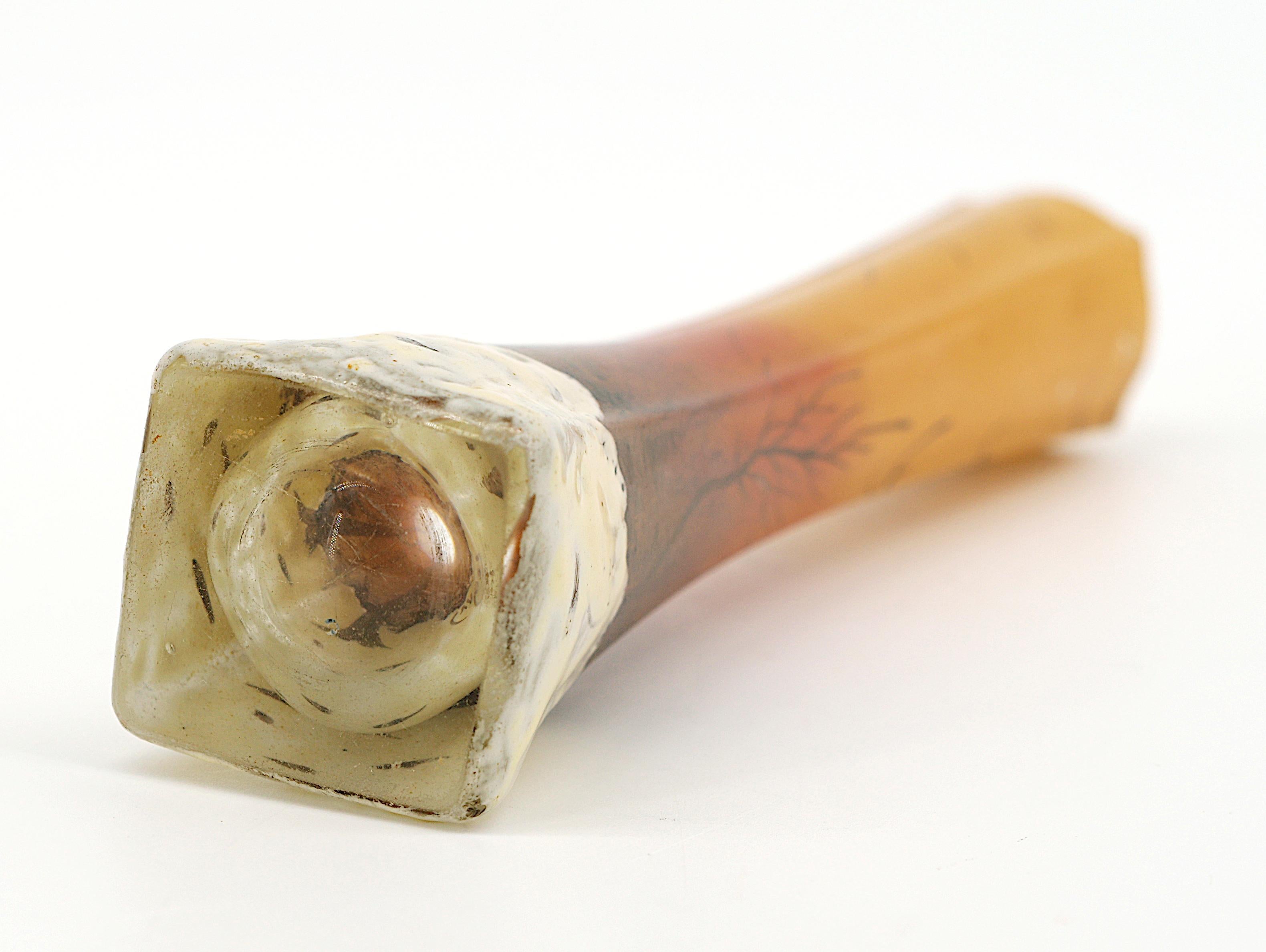 Vaso a fiore singolo francese smaltato LEGRAS, 1900 in vendita 3
