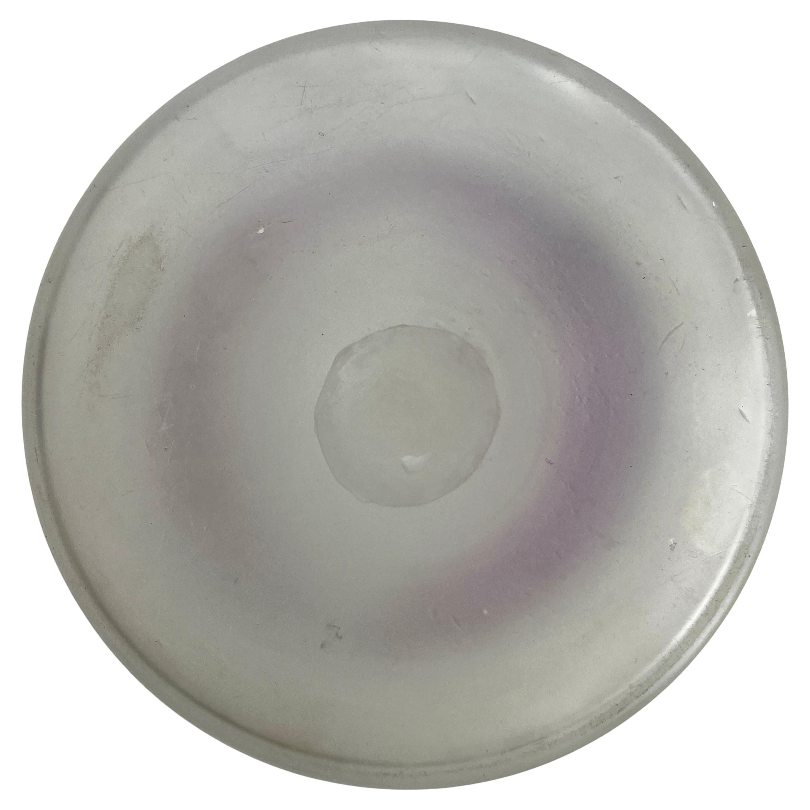 Vase en verre émaillé et peint à la main de style Legras, années 1930 en vente 1
