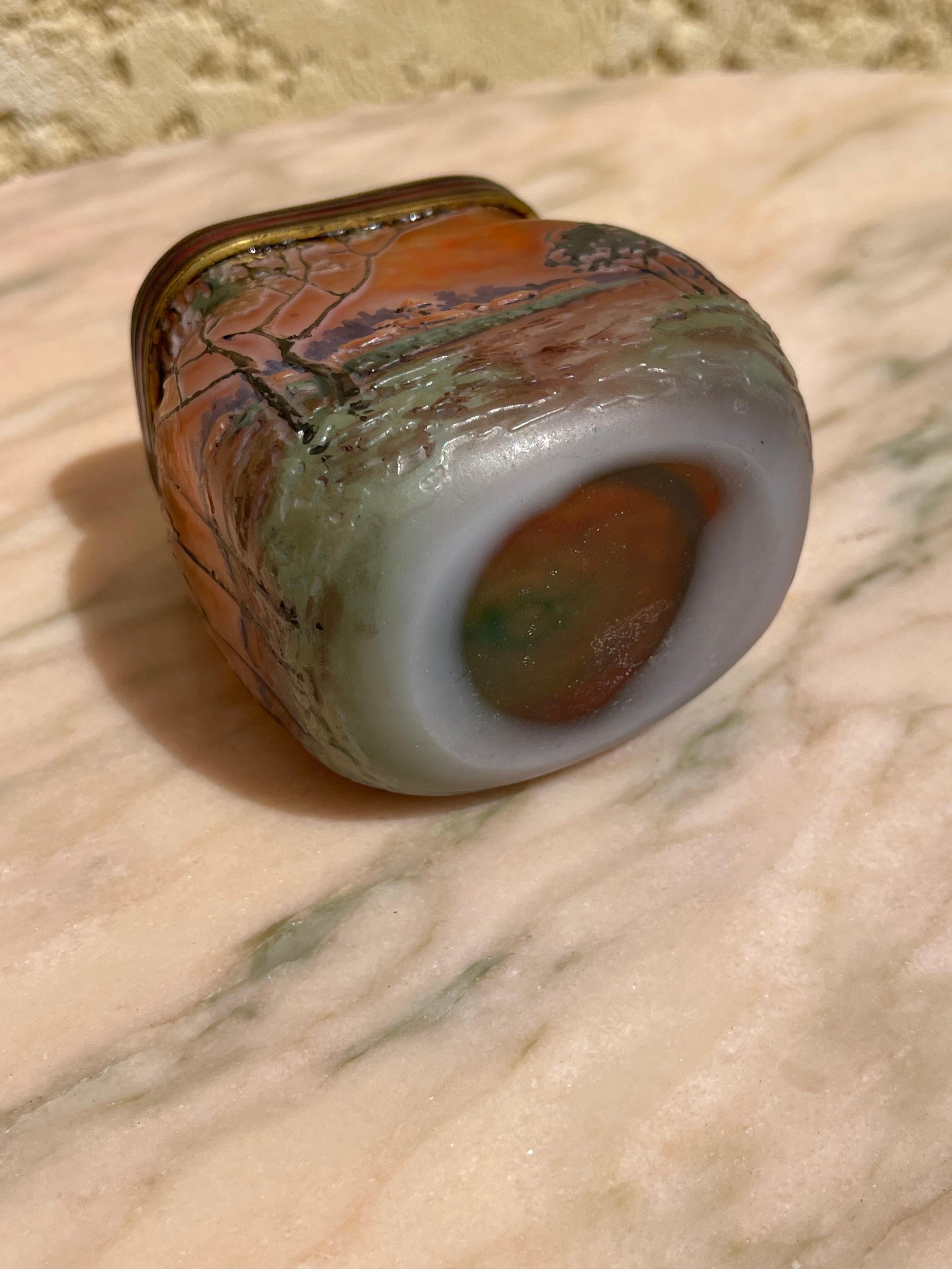 Legras Vase, Art Nouveau Style, XXth century For Sale 2