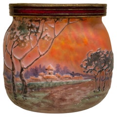 Legras Vase, Jugendstil, XX. Jahrhundert