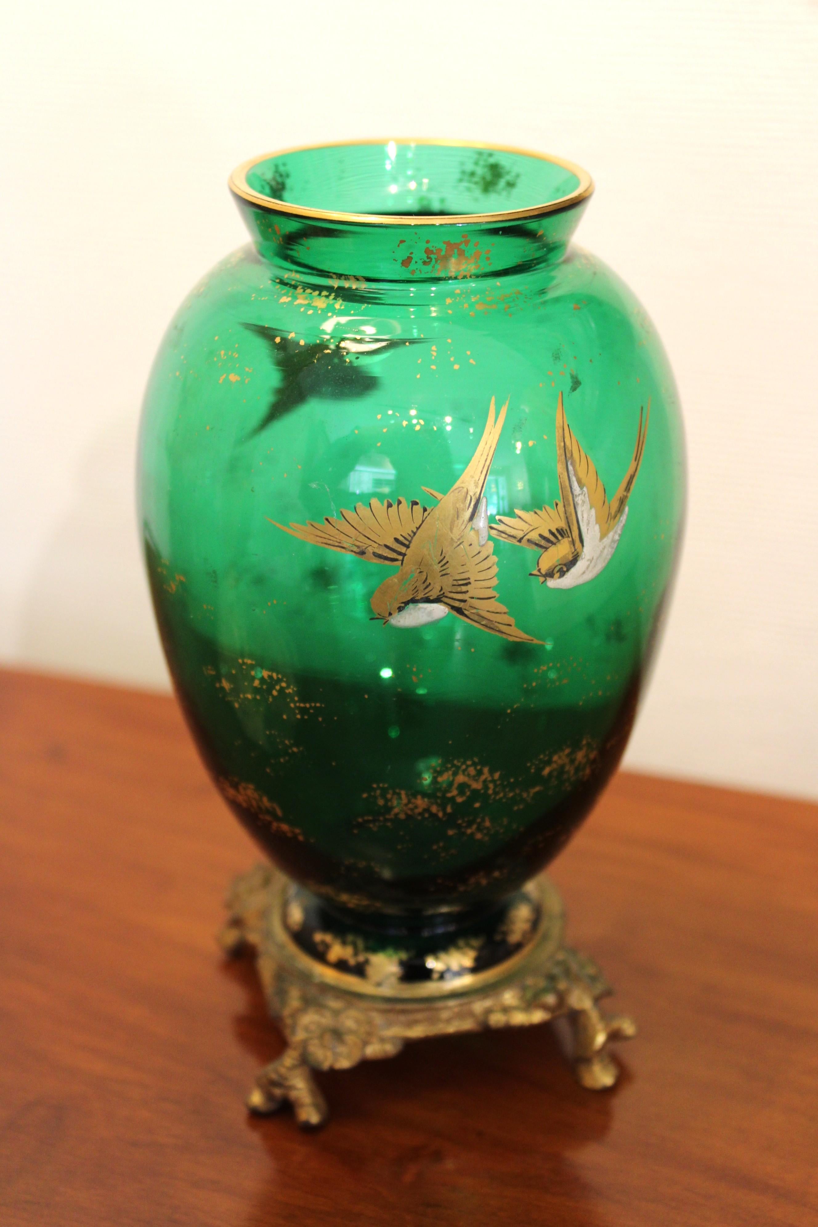 Legras Vase, Frankreich 20. Jahrhundert (Glas) im Angebot