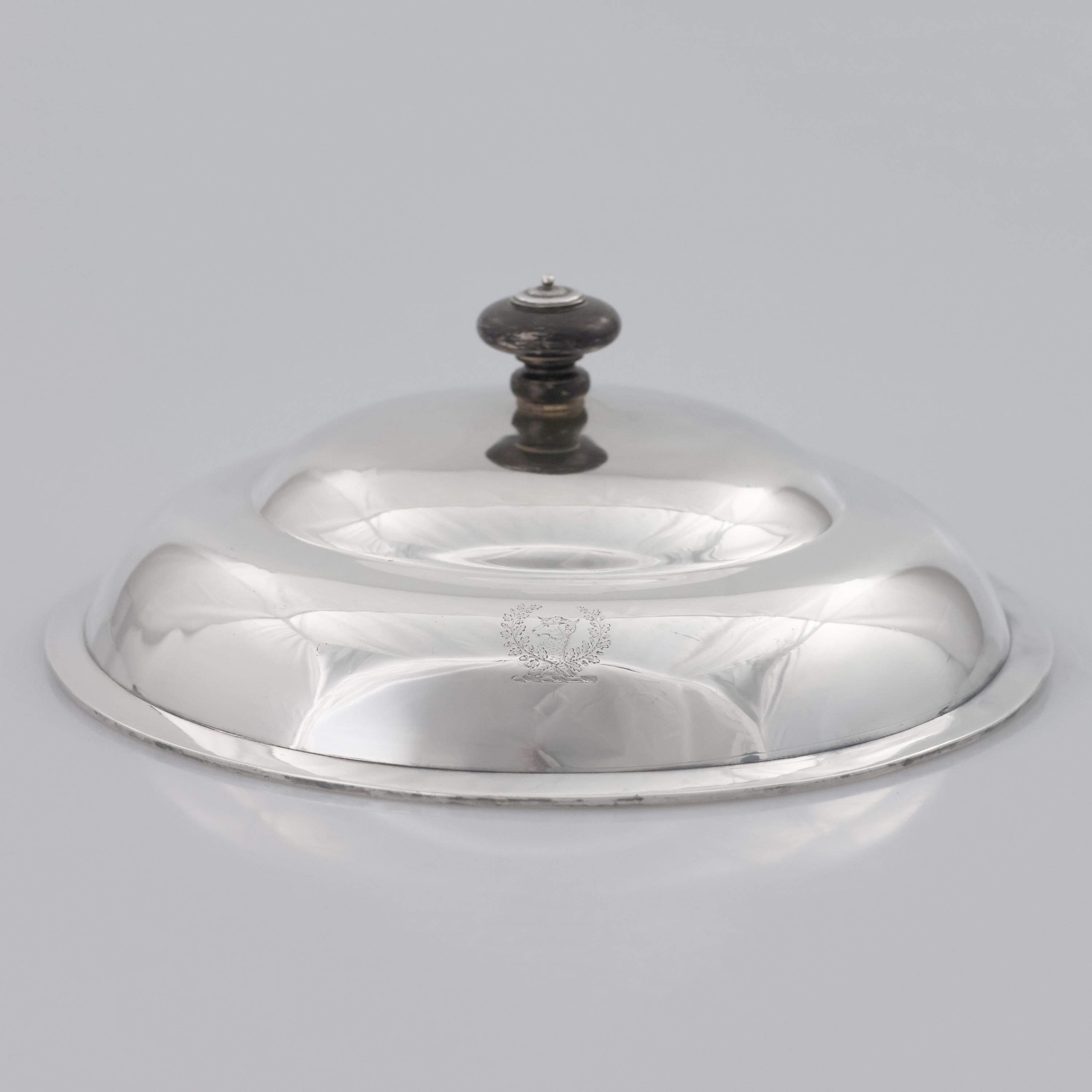 Argento 925 Legumiera in argento sterling Giorgio III, Paul Storr, Londra, 1799 in vendita