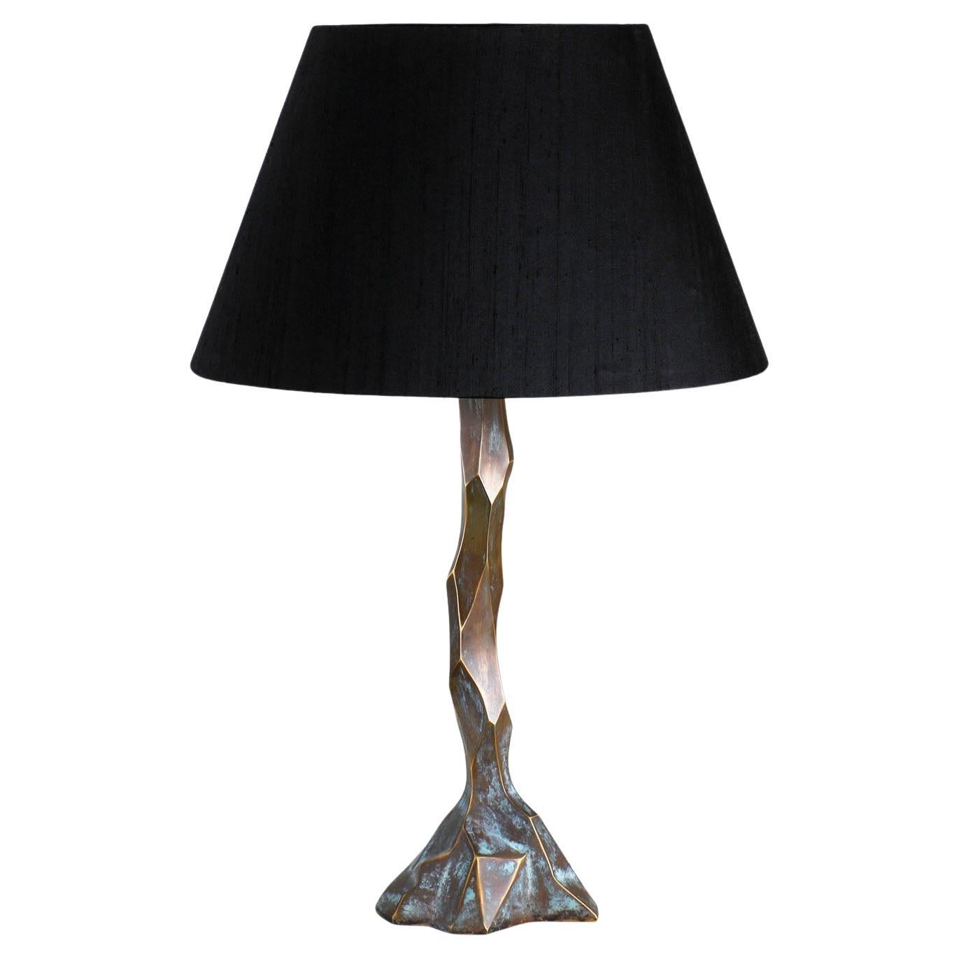 Leh Table Lamp in Brass, Viya by Vikram Goyal