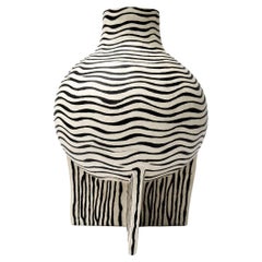 Vaso grande bianco e nero di Deetee Home