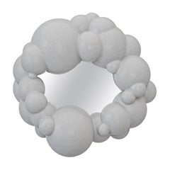 Lehit Bulba Ceramic Frame Wall Mirror by Makhno