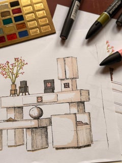 LEI LAMP - Parchment base