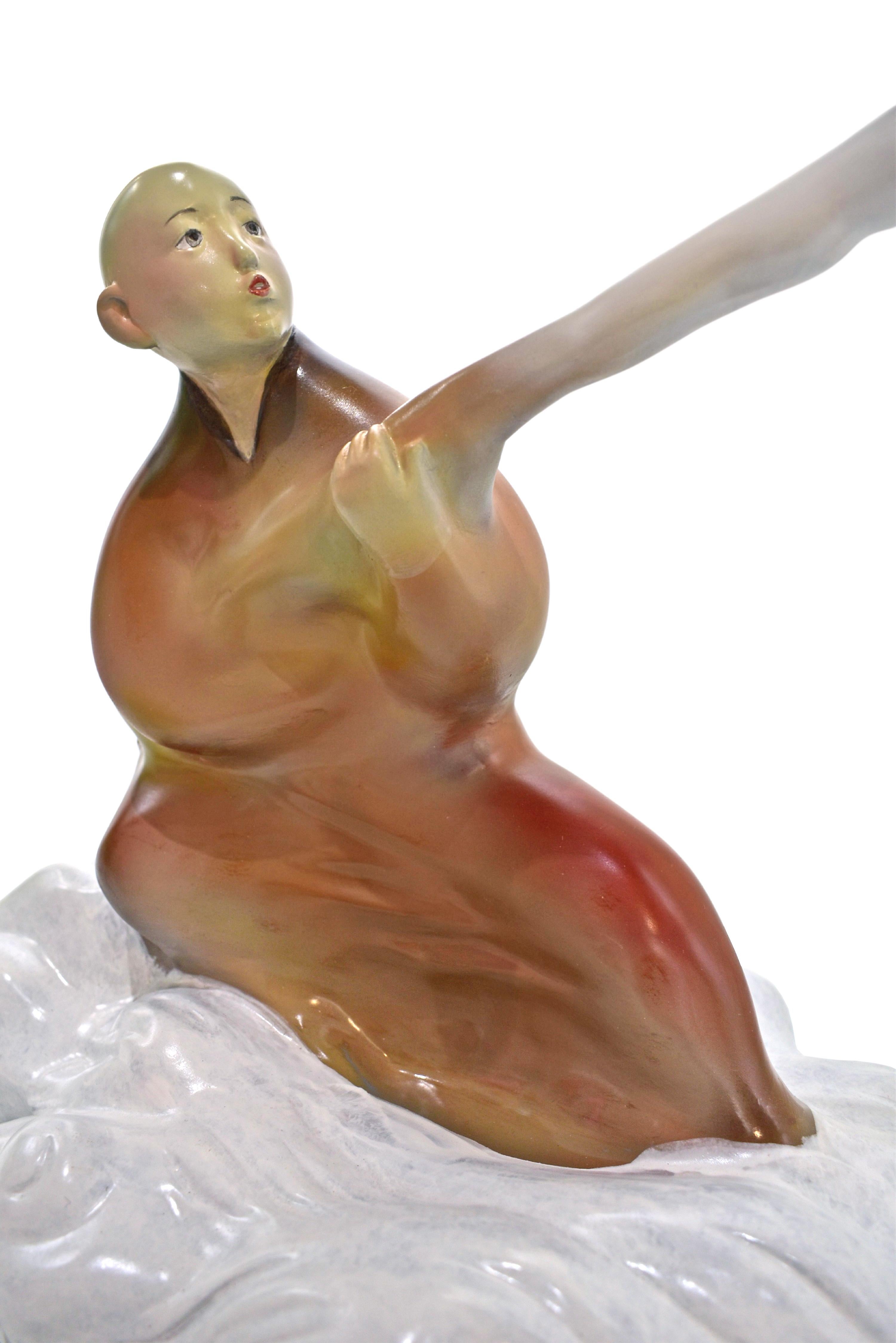 Nube, Acción Figurativa Escolar Tiro, Calma, Impresión Serenidad, En Stock en venta 1