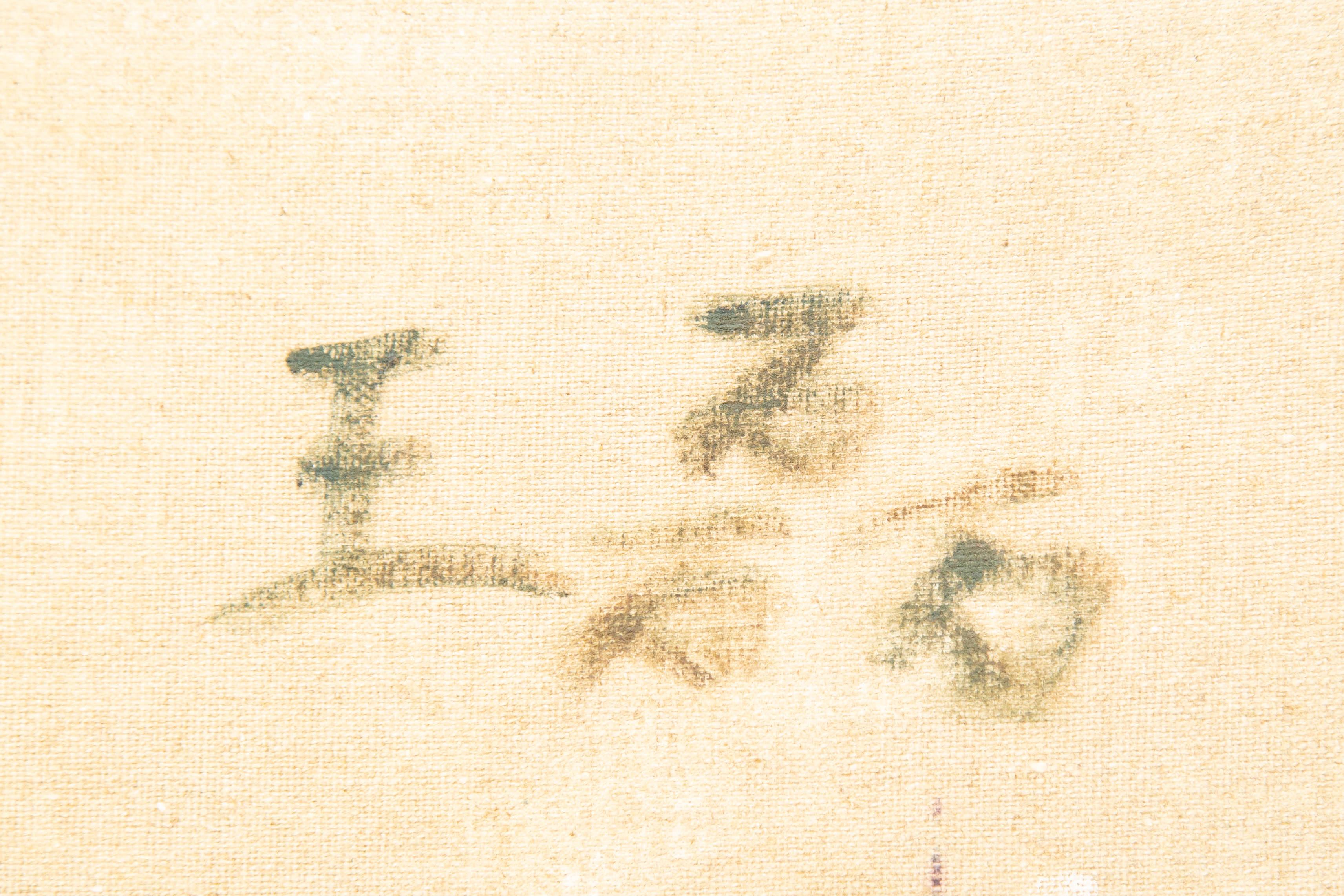 Lei Wang Landschaft Original Öl auf Leinwand 