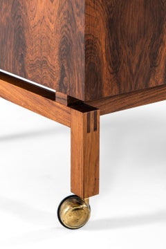 Leif Alring Bar Cabinet Model 284 Produced by C.F. Christensen in Denmark