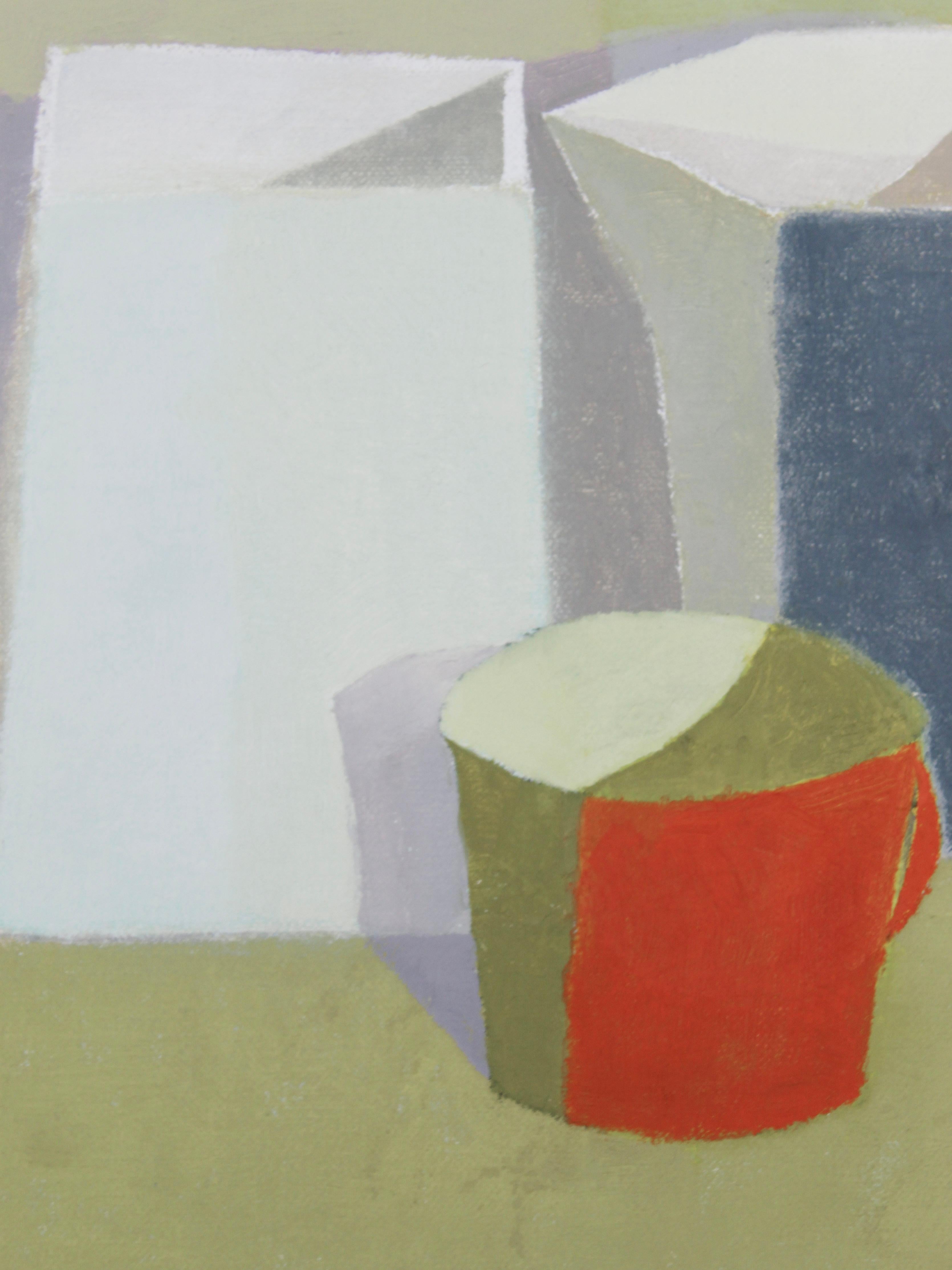 Stillleben, Öl auf Karton, Leif Johansson (1950) im Angebot 2
