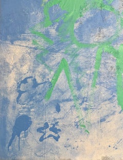 Large Contemporary Abstract Painting Leif Ritchey American Modernist Moody Blues