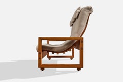 Leif Wikner, Sofa, Pine, Fabric, Sweden, 1970s