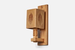 Leif Wikner, Wall Light, Pine, Sweden, 1970s