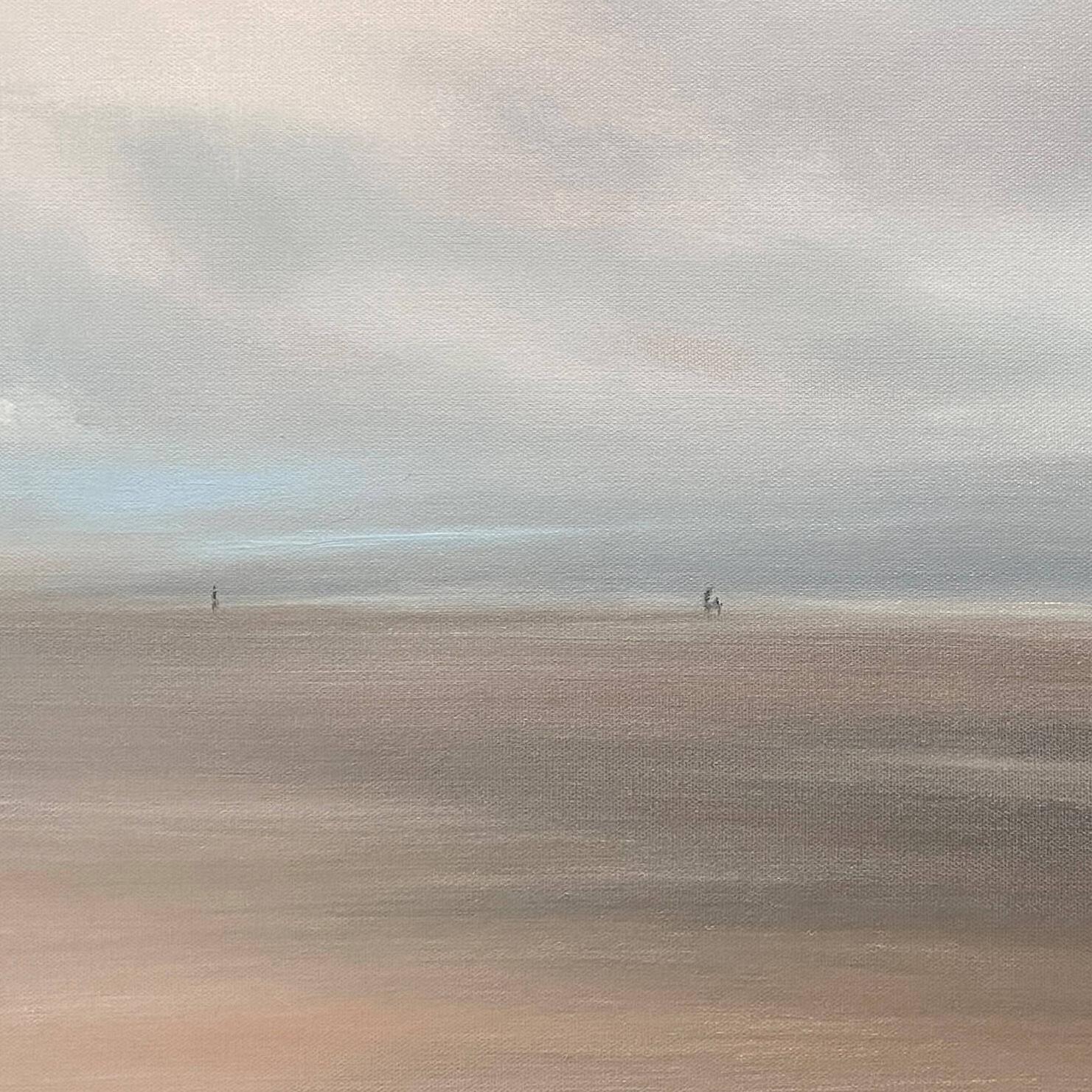 Peinture à l'huile originale « Marine Mist » - Painting de Leigh Ann Van Fossan