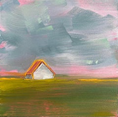 "Prairie, Yellow" Oil Painting