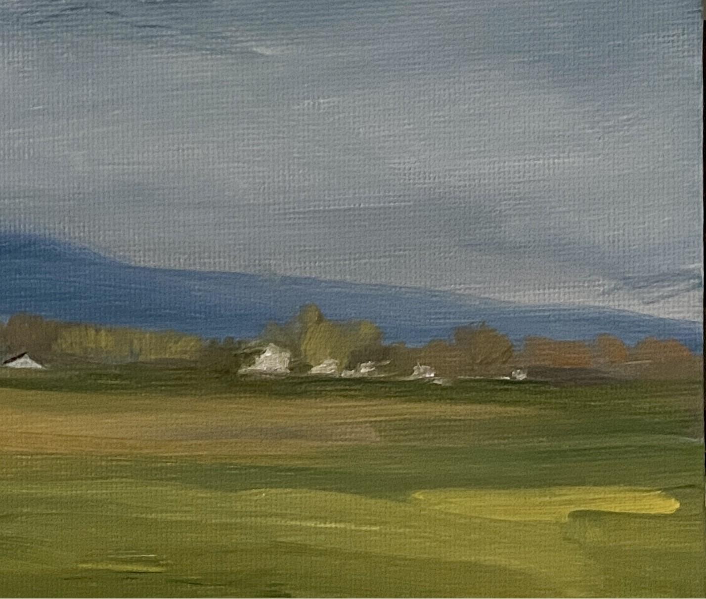 „Rain To The North“ (2024) von Leigh Ann Van Fossan, Original-Ölgemälde im Angebot 3