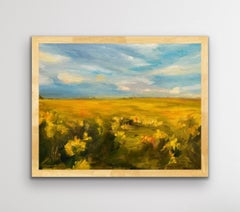 "Song of Gold" (2024) by Leigh Ann Van Fossan, Original Oil Painting