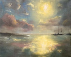 Sundance Upon the Sea, Pintura al óleo original