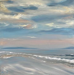 "Where the Sea Dances Upon the Sand" Oil Painting