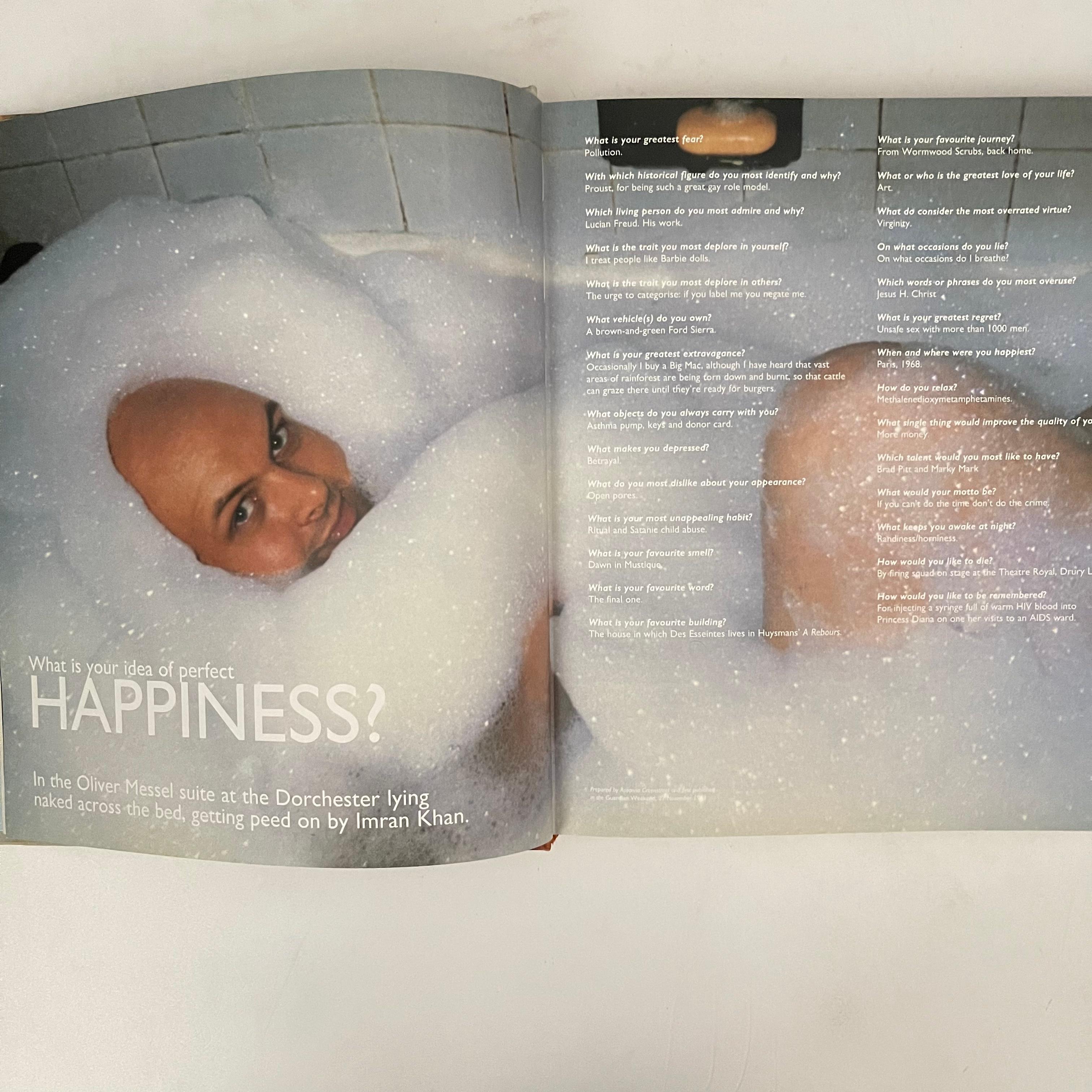 First Edition, published by Violette Editions, London, 1998.

With an introduction by art critic Hilton Als, an afterword by musician Boy George, and contributions from Cerith Wyn Evans, Lucian Freud, Nick Knight, Annie Leibowitz, and many more,